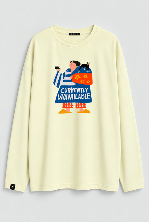 Oversized Long-Sleeve Shirt "Currently unavailable"