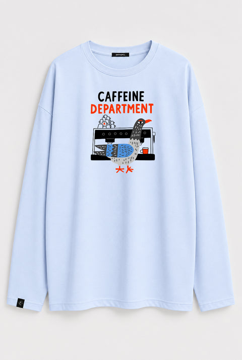 Longsleeve "Caffeine department"