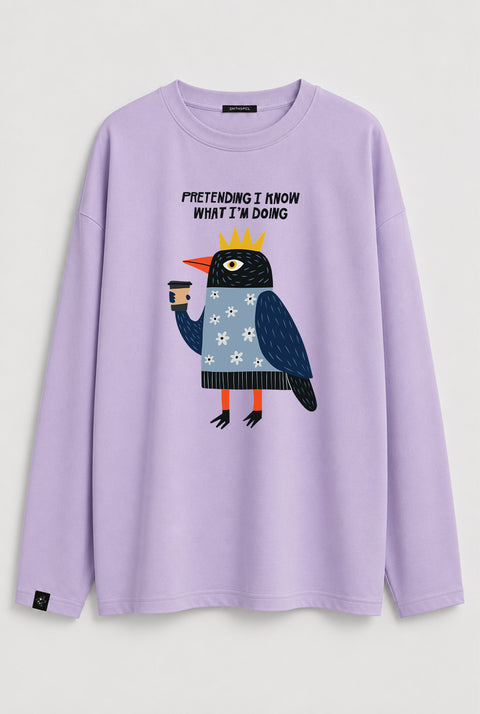 Longsleeve "Pretending I know what I'm doing"