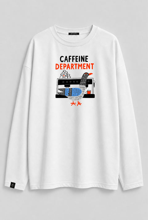 Longsleeve "Caffeine department"