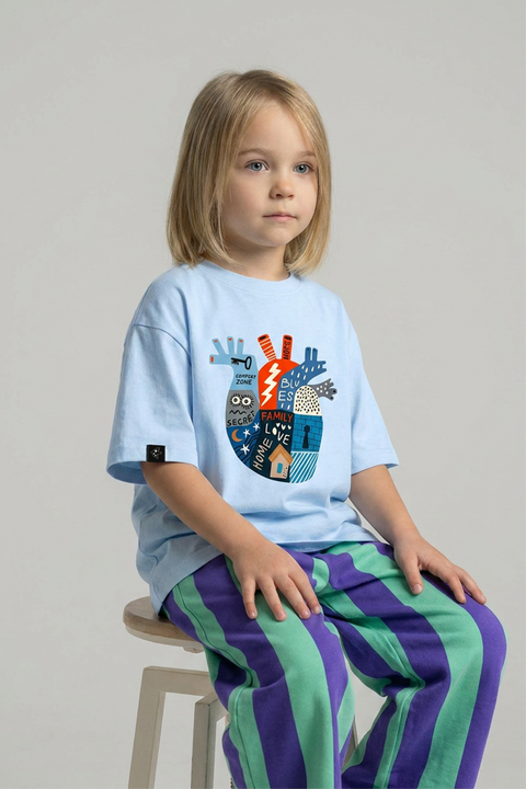 Oversized T-shirt "Heart"
