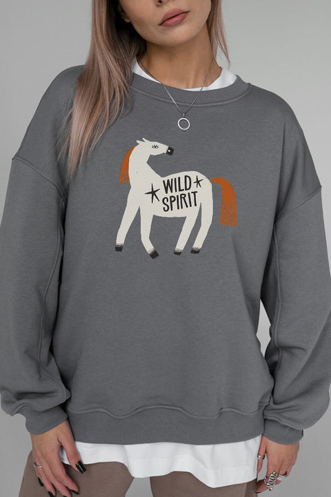 Sweatshirt "Wild spirit"