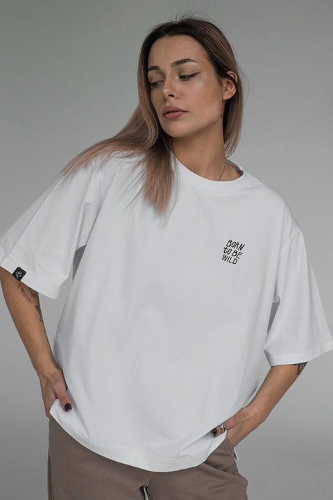 Oversized T-shirt "Born to be wild"