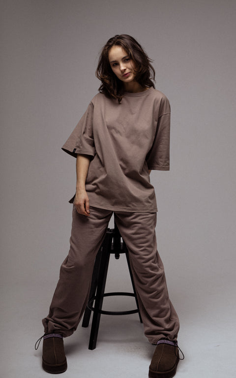 Джоггеры 2 в 1 / Nude