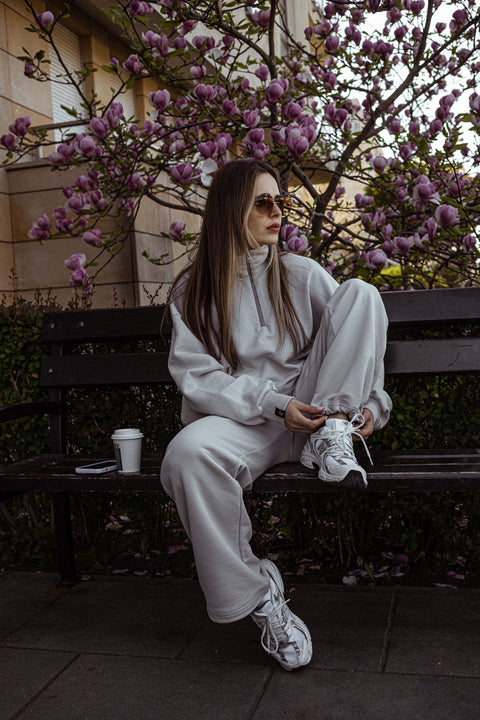 Толстовка с воротником / Off-white