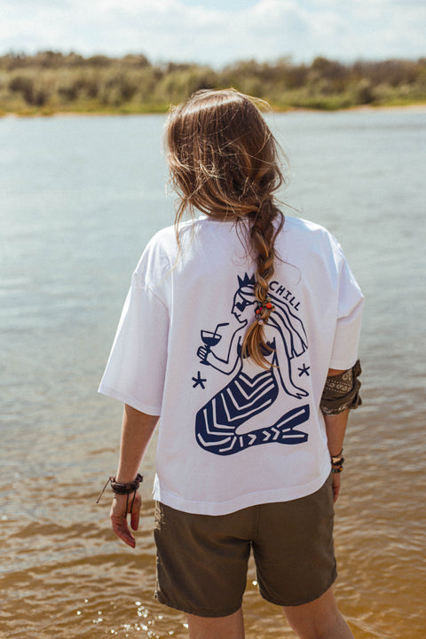 Футболка оверсайз унисекс "Chill"