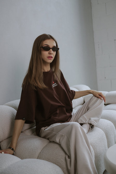 Oversized T-shirt "Burnout aesthetic"