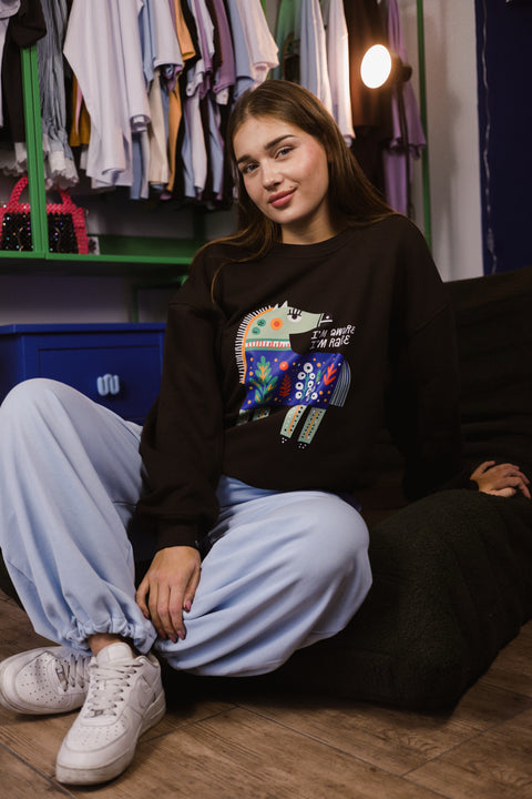Bluza "I'm aware I'm rare"