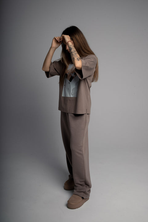 Футболка оверсайз унисекс "Gravity of Love"