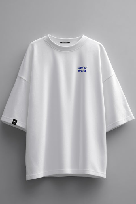 Футболка оверсайз унисекс "Out of office"