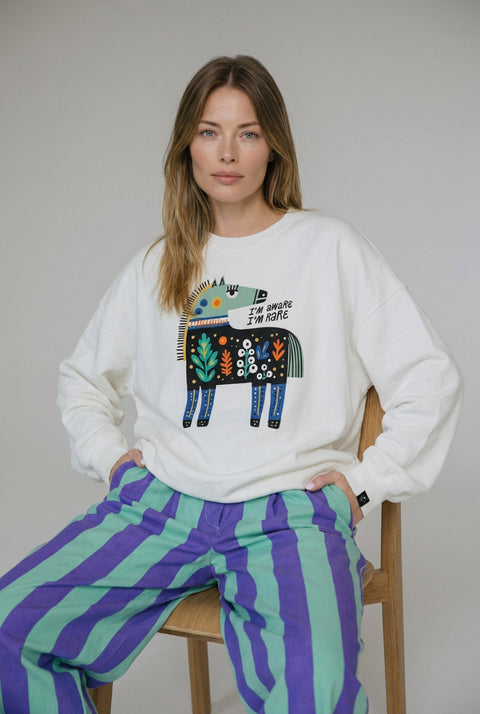Bluza "I'm aware I'm rare"