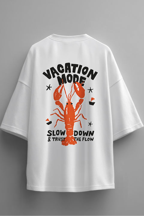 Футболка оверсайз унисекс "Vacation Mode"