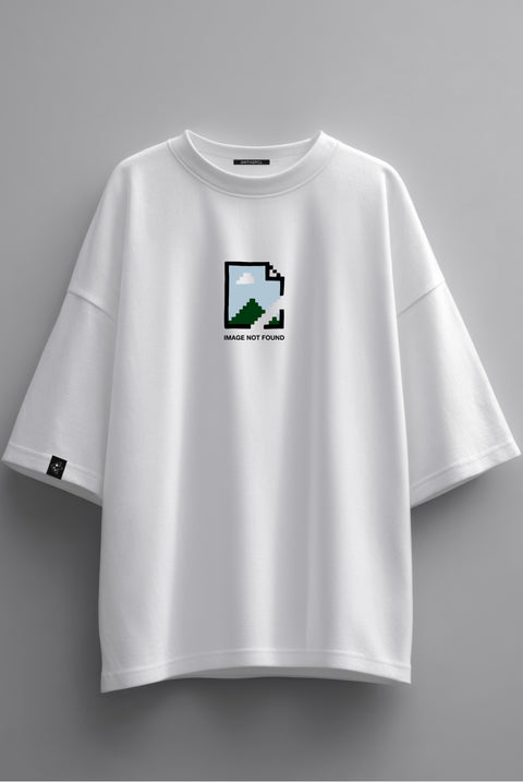 Футболка оверсайз унисекс "Image not found"