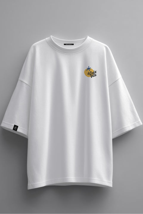 Футболка оверсайз унисекс "La Dolce Vita"