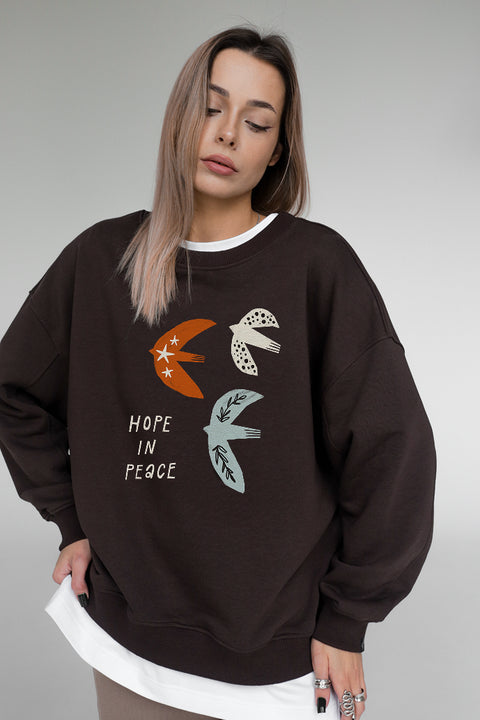 Sweatshirt "Hope in peace"