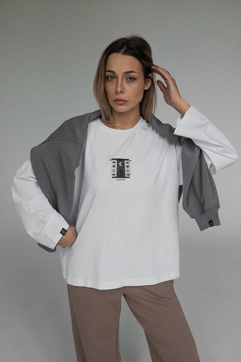 Oversized Long-Sleeve Shirt "The protector"