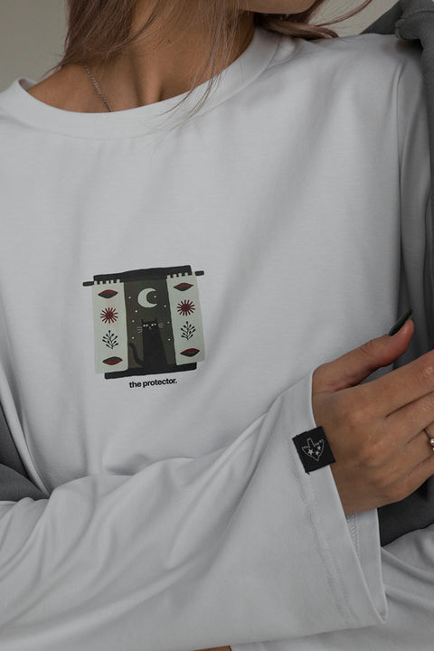 Oversized Long-Sleeve Shirt "The protector"