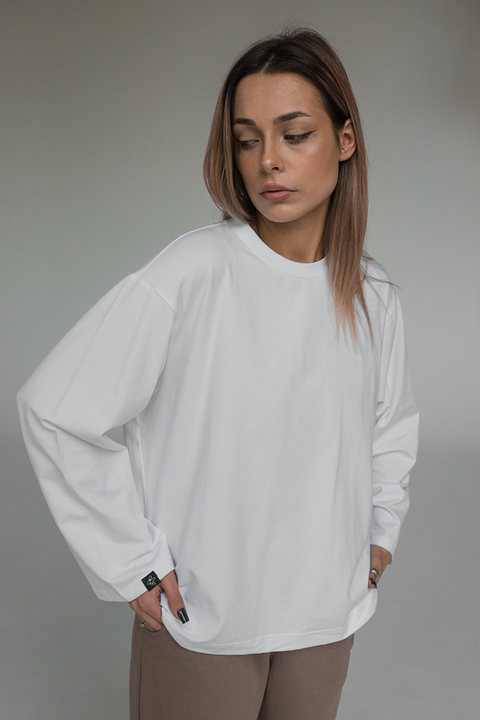 Oversized Long-Sleeve Shirt