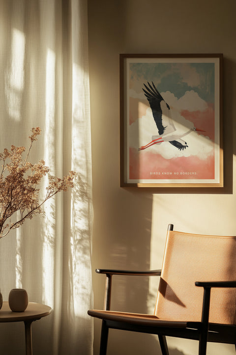 Постер "Birds Know No Borders"