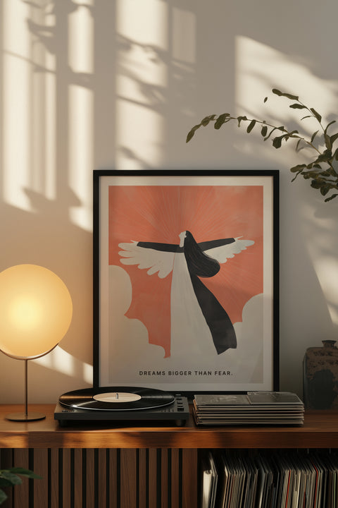 Постер "Dreams Bigger Than Fear"