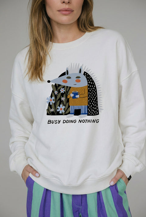 Bluza "Busy doing nothing"