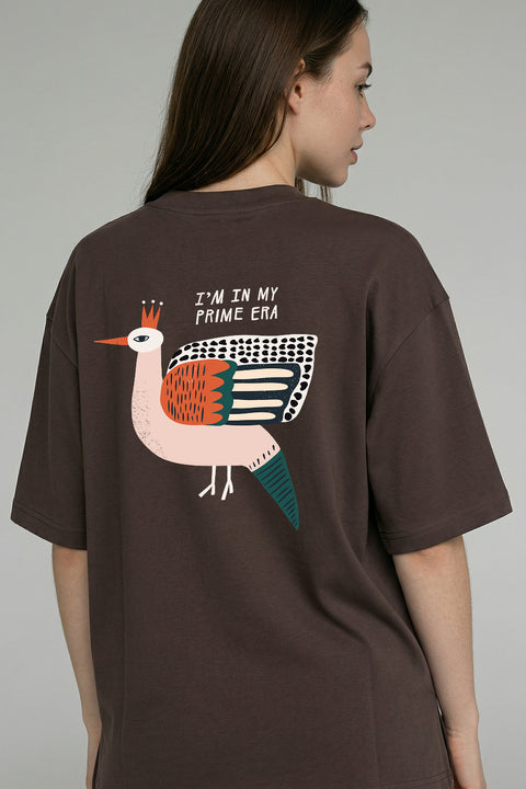 Oversized T-shirt "I'm in my prime era"