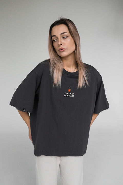 Oversized T-shirt "I'm in my prime era"