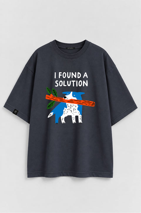 Oversized T-Shirt "Solution"
