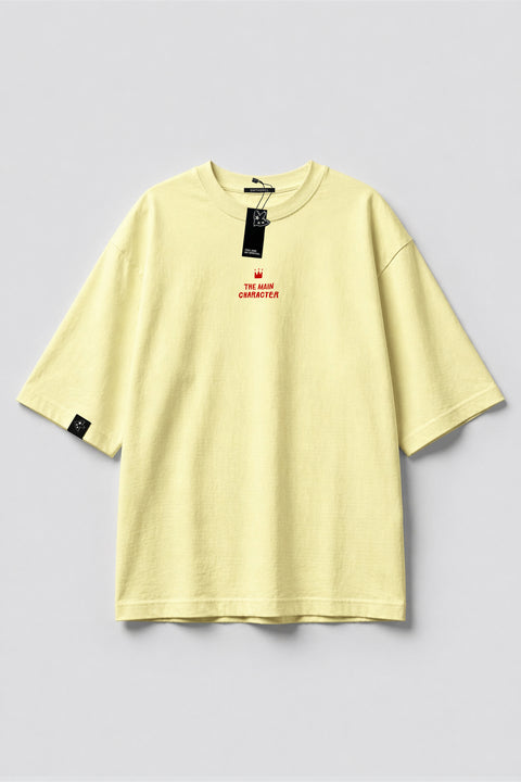 Oversized T-shirt "The main character"