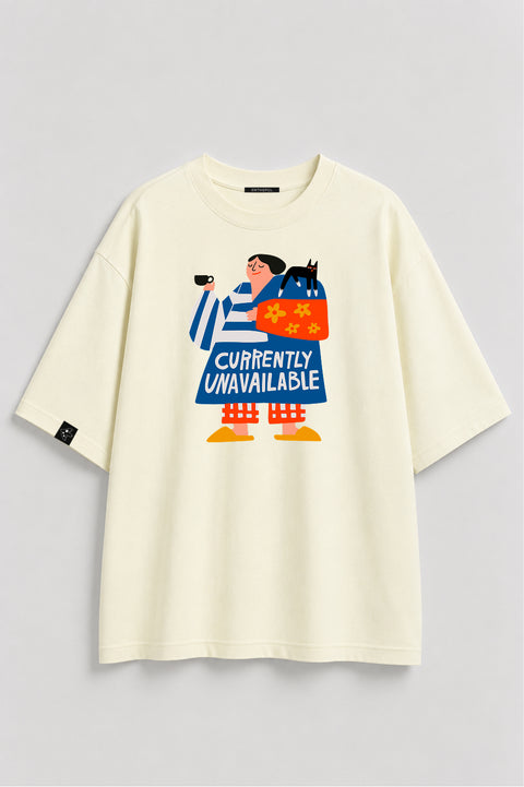 Oversized T-shirt "Currently unavailable"