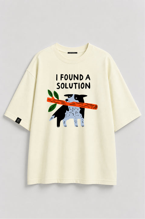 Oversized T-Shirt "Solution"