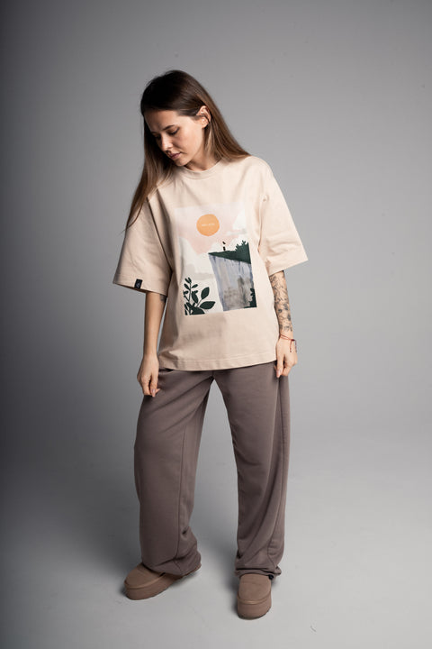 Футболка оверсайз унисекс "Believe"