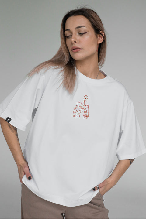 Oversized Unisex T-shirt "Perfect gift"