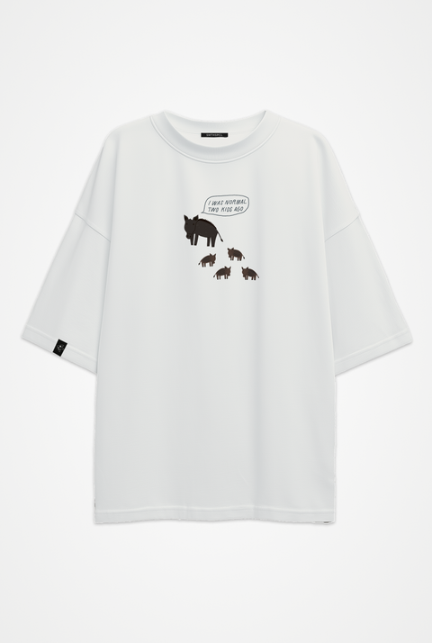 Oversized Unisex T-shirt "Tired parent"