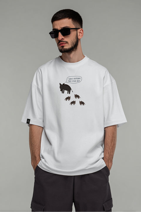 Oversized Unisex T-shirt "Tired parent"