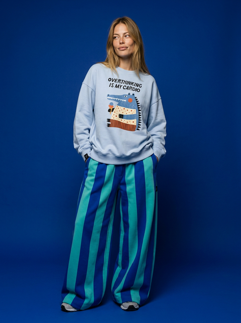Sweatshirt "Overthinking is my cardio"