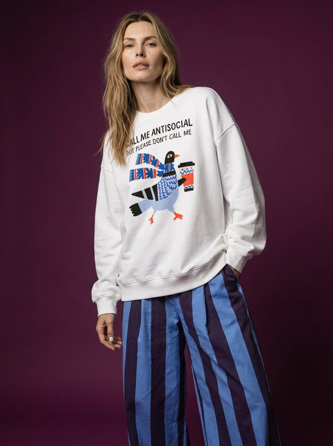 Sweatshirt "Antisocial"