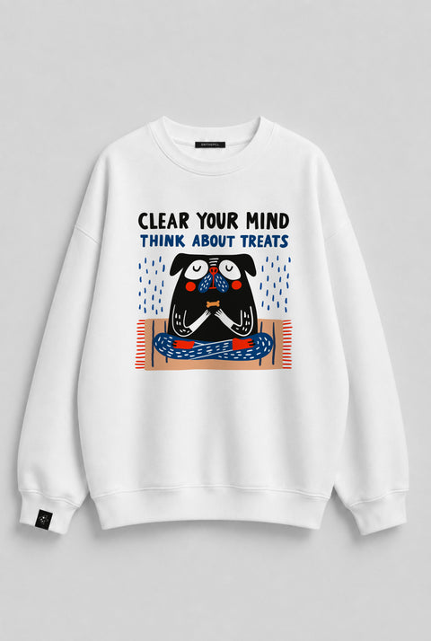 Sweatshirt "Clear your mind"