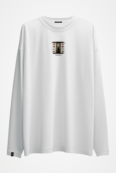 Oversized Long-Sleeve Shirt "The protector"