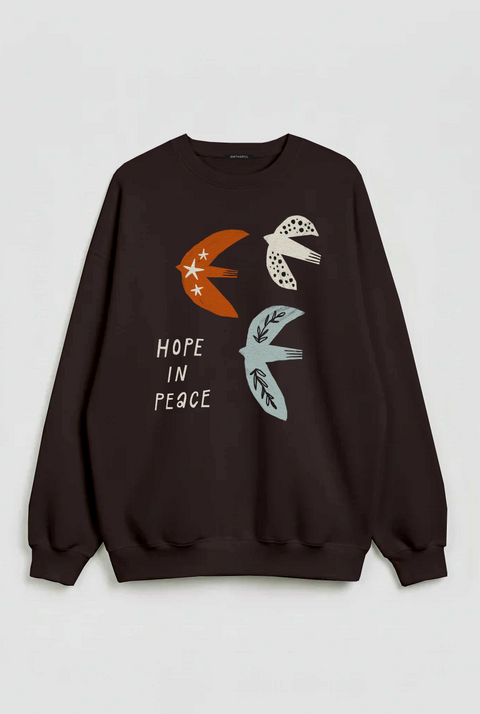 Sweatshirt "Hope in peace"