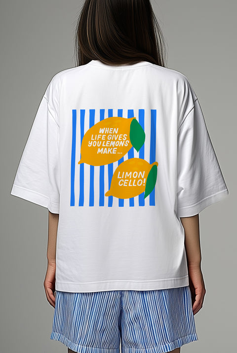 Футболка оверсайз унисекс "Limoncello"