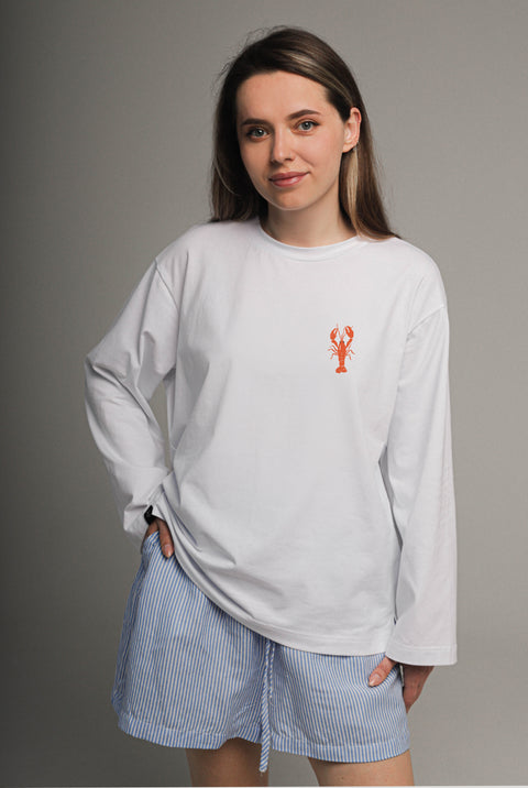 Лонгслив оверсайз "Vacation mode"