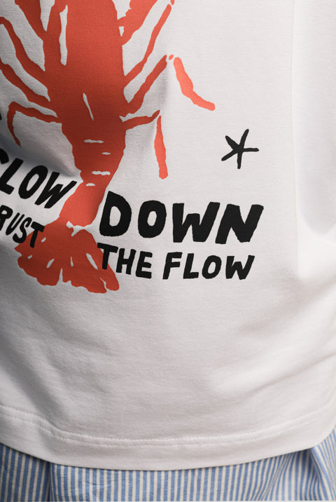 Лонгслив оверсайз "Vacation mode"