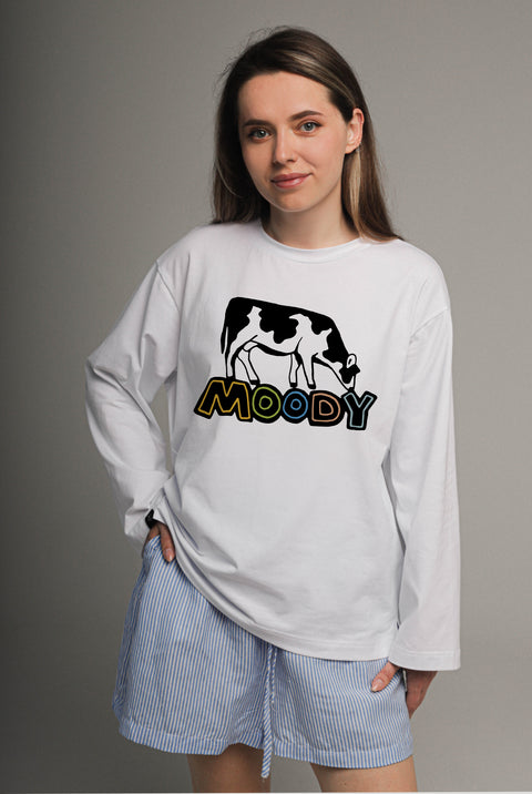Лонгслив оверсайз "Moody"