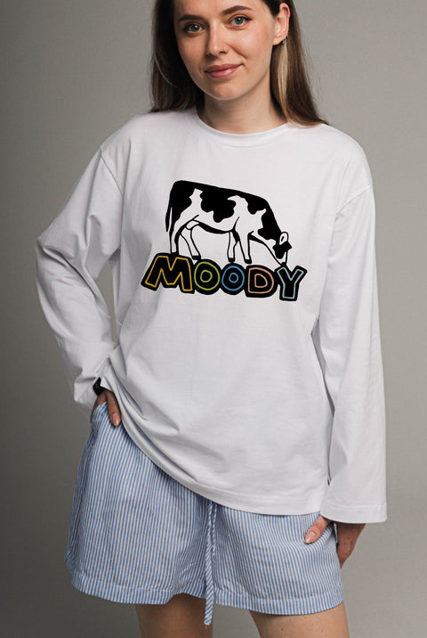 Лонгслив оверсайз "Moody"