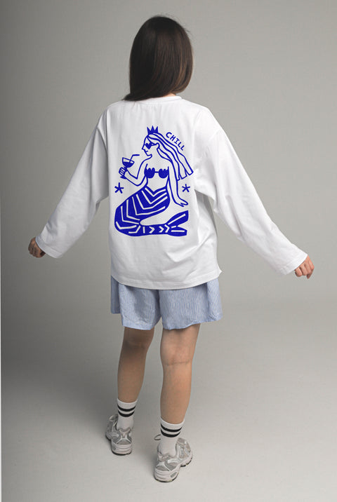 Лонгслив оверсайз "Chill"