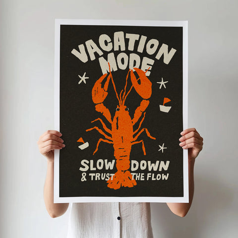 Poster "Vacation Mode"