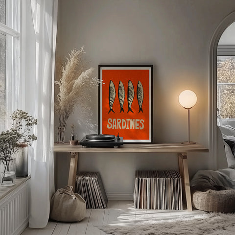 Poster "Sardines"