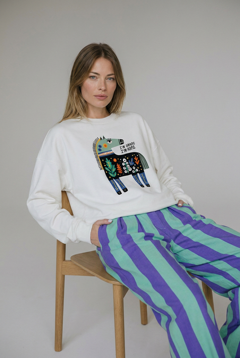 Bluza "I'm aware I'm rare"