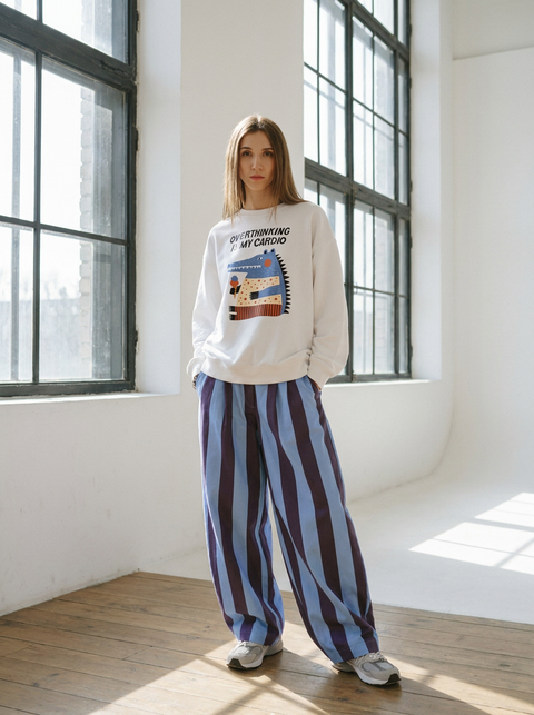 Sweatshirt "Overthinking is my cardio"
